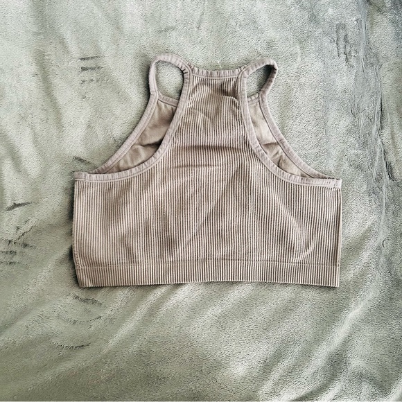 Garage Charcoal Ribbed Tank - Picture 2 of 3